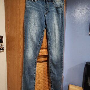 Articles of Society Women's Skinny Stretch Denim Jeans Women Mid-Rise Size 30